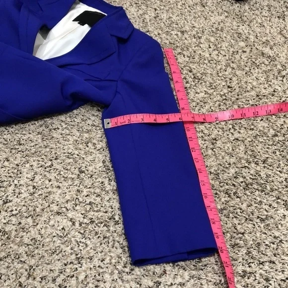 Marc Jacobs Blazer Size 4 Royal Blue - Picture 11 of 11